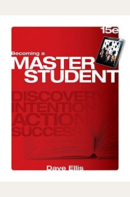 Buy Becoming A Master Student Book By: Dave Ellis