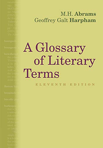 Buy A Glossary Of Literary Terms Book By: M H Abrams