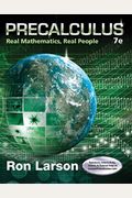 Precalculus: Real Mathematics, Real People