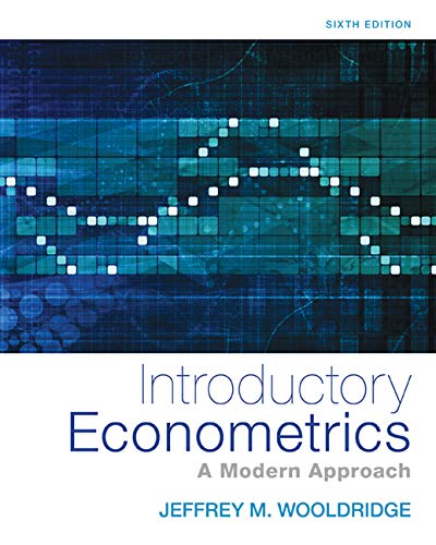 Buy Introductory Econometrics: A Modern Approach Book By: Jeffrey M ...