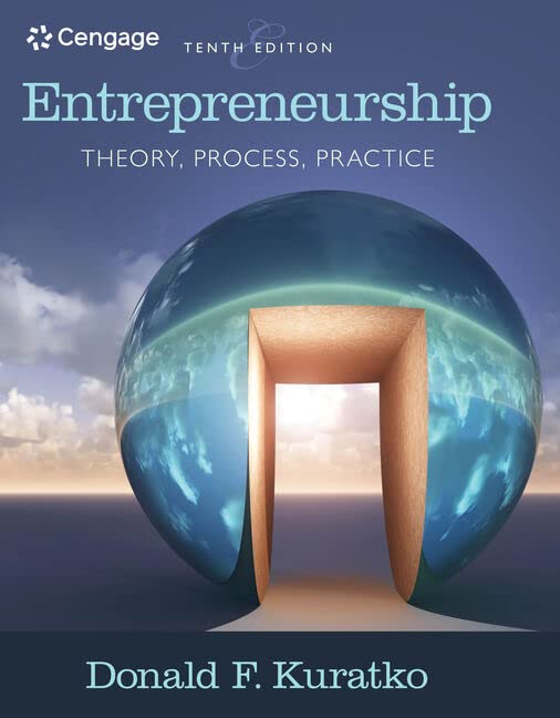 Buy Entrepreneurship: Theory, Process, Practice Book By: Donald F Kuratko