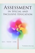 Assessment In Special And Inclusive Education