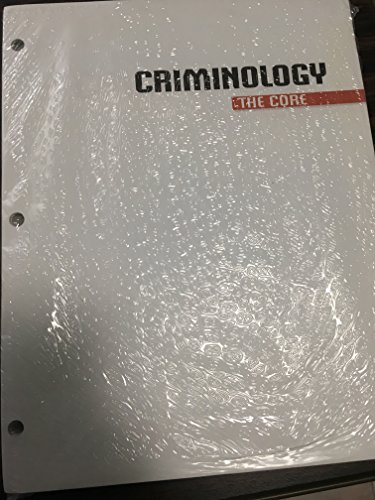 Buy Criminology: The Core Book By: Larry J Siegel