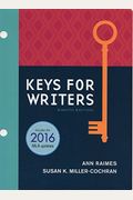 Keys For Writers, Loose-Leaf Version