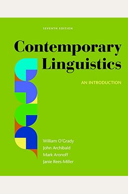 Buy Contemporary Linguistics: An Introduction Book By: William OGrady