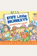 Five Little Monkeys Shopping For School Board Book