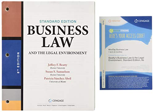 Buy Bundle: Business Law And The Legal Environment, Standard Edition ...