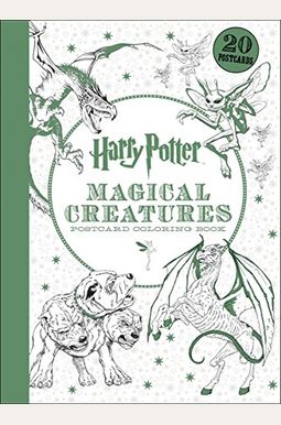 Harry Potter Magical Creatures Postcard Coloring Book Harry Potter Magical Creatures Postcard Coloring Book