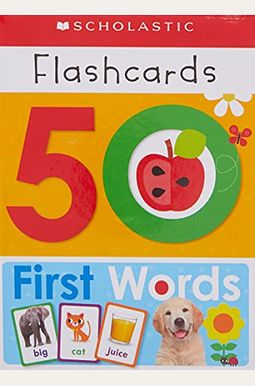 50 First Words Flashcards: Scholastic Early Learners (Flashcards) 50 First Words Flashcards: Scholastic Early Learners (Flashcards)