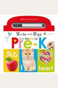 Write And Wipe Get Ready For Pre-K: Scholastic Early Learners (Write And Wipe)