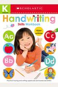 Handwriting Kindergarten Workbook: Scholastic Early Learners (Skills Workbook)