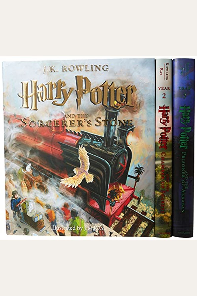 Harry Potter: The Illustrated Collection (Books 1-3 Boxed Set) by J. K.  Rowling, Jim Kay, Other Format