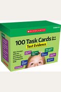 100 Task Cards In A Box: Text Evidence: Mini-Passages With Key Questions To Boost Reading Comprehension Skills