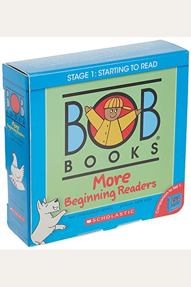 Bob Books - More Beginning Readers Box Set Phonics, Ages 4 And Up, Kindergarten (Stage 1: Starting To Read)