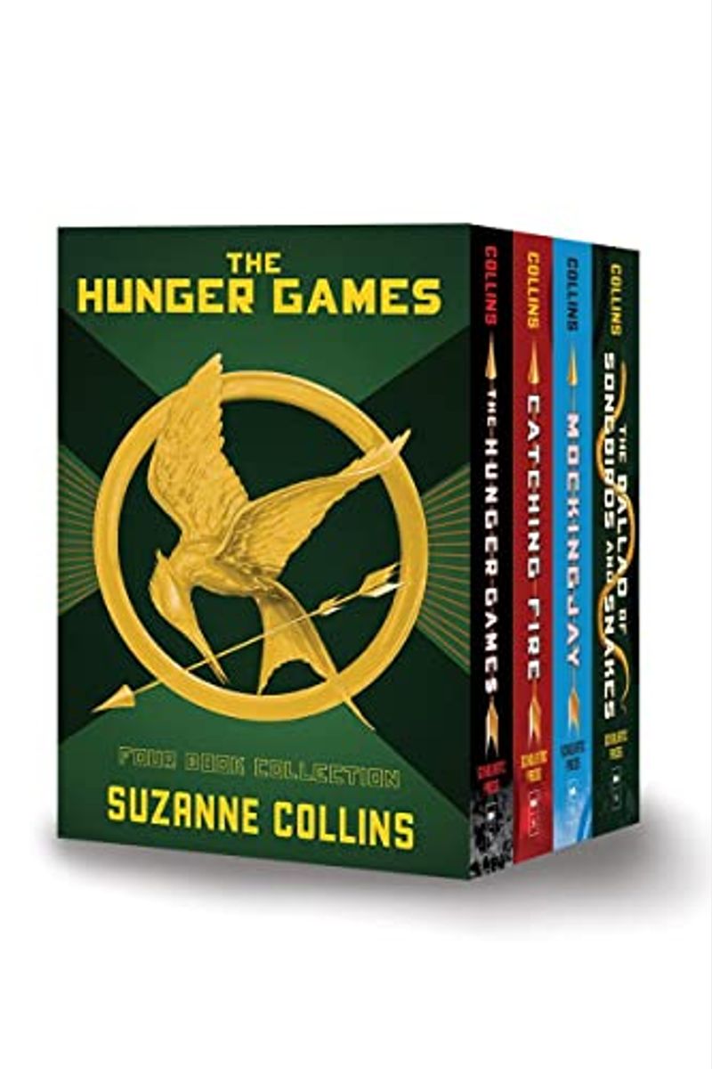 Hunger Games 4-Book Hardcover Box Set (The Hunger Games, Catching Fire, Mockingjay, The Ballad Of Songbirds And Snakes)