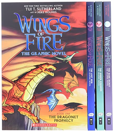 Wings of Fire Graphix Box Set (Books 1-4)