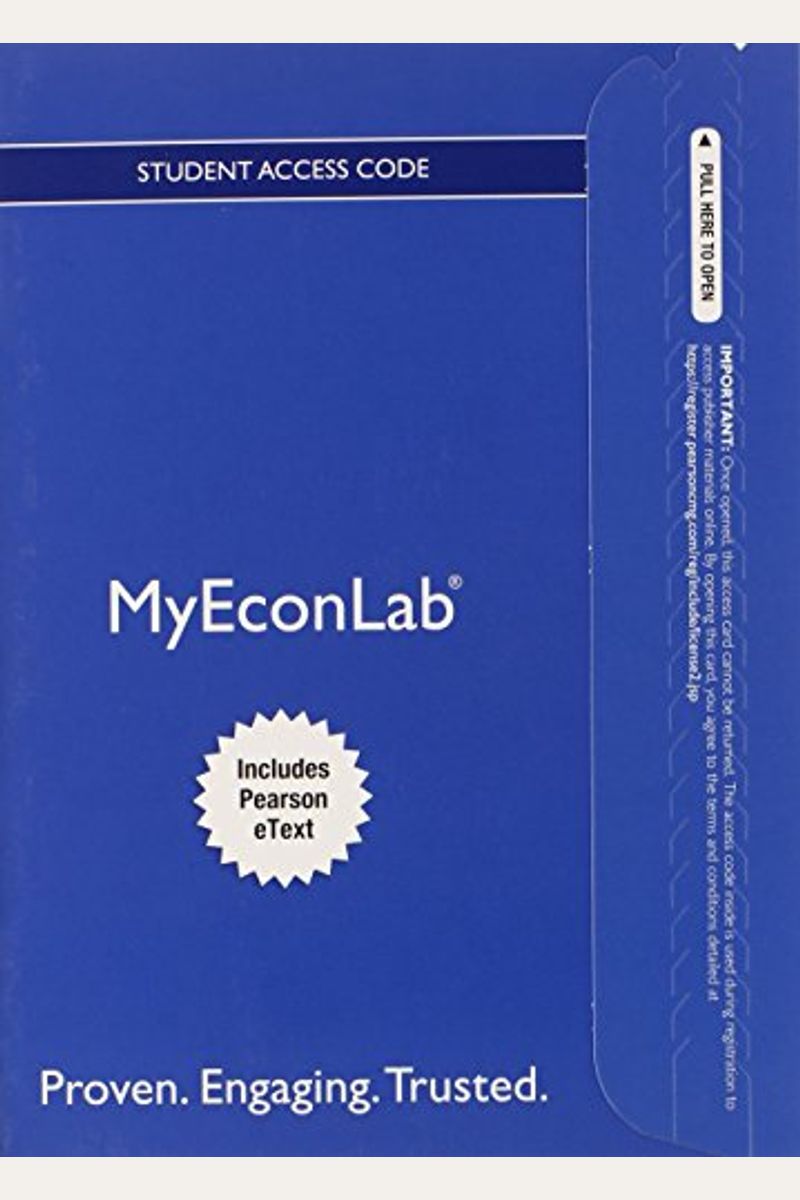 Buy New Mylab Economics with Pearson Etext Access Card For