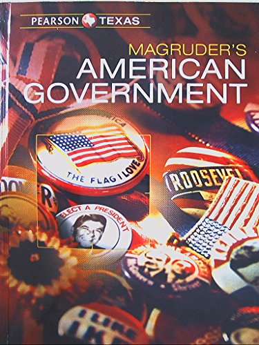 Buy Pearson Texas, Magruder's American Government, 9780133307009 ...