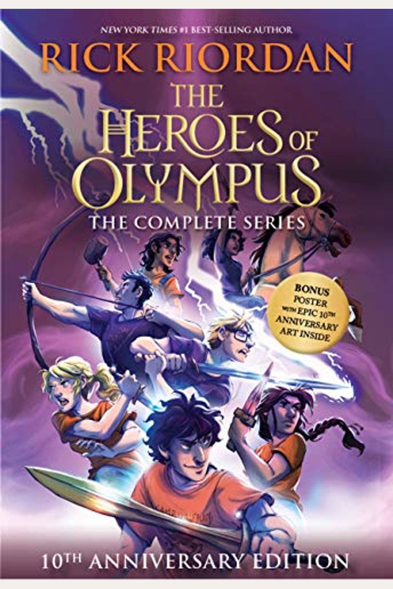 Heroes Of Olympus Paperback Boxed Set, The-10th Anniversary Edition [With Poster]