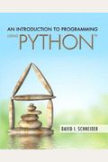 An Introduction To Programming Using Python
