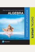Elementary And Intermediate Algebra: Concepts And Applications, Books A La Carte Edition