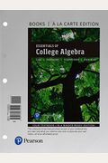 Essentials Of College Algebra, Books A La Carte Edition