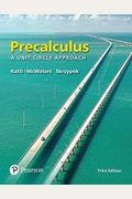 Mylab Math With Pearson Etext -- 24-Month Standalone Access Card -- For Precalculus: A Unit Circle Approach