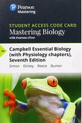 Mastering Biology With Pearson Etext -- Standalone Access Card -- For Campbell Essential Biology (With Physiology Chapters) [With Ebook]