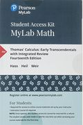 Mylab Math With Pearson Etext -- 18 Week Standalone Access Card -- For Thomas' Calculus: Early Transcendentals With Integrated Review
