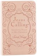 Jesus Calling, Pink Leathersoft, with Scripture References: Enjoying Peace in His Presence