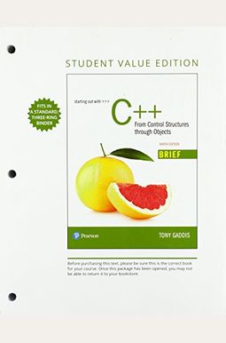 Buy Starting Out With C++: From Control Structures Through Objects ...