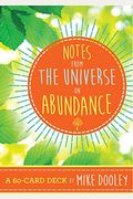 Notes From The Universe On Abundance: A 60-Card Deck