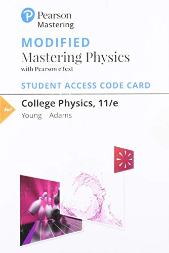 Buy Modified Mastering Physics With Pearson Etext -- Standalone Access ...