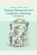 Strategic Management and Competitive Advantage (3rd Edition)