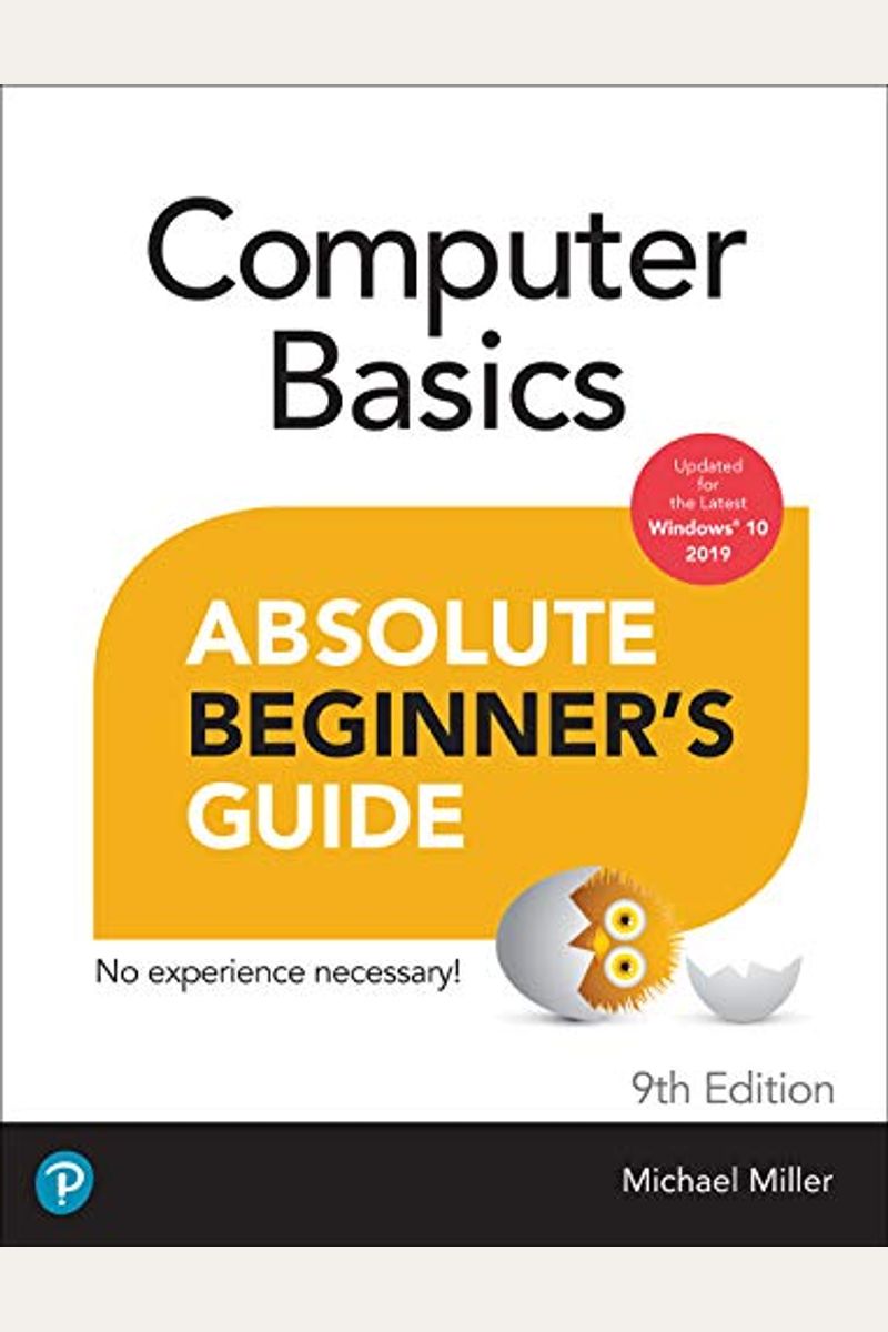 Computer Basics Absolute Beginner's Guide, Windows 10 Edition