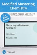 Modified Mastering Chemistry With Pearson Etext -- Access Card -- For Chemistry: A Molecular Approach (18-Weeks)