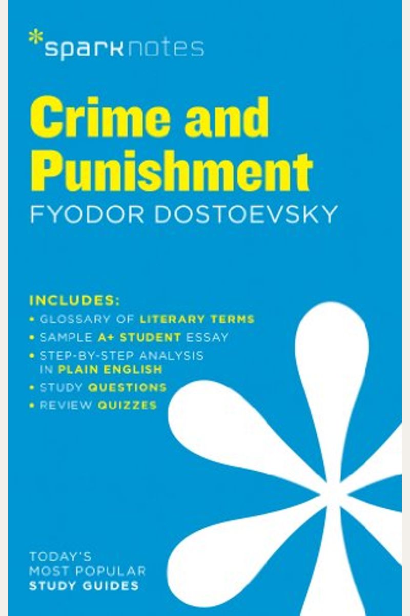 Crime And Punishment Sparknotes Literature Guide: Volume 23