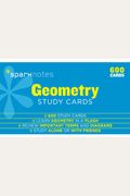 Geometry Sparknotes Study Cards: Volume 10