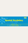 Spanish Vocabulary Sparknotes Study Cards: Volume 18