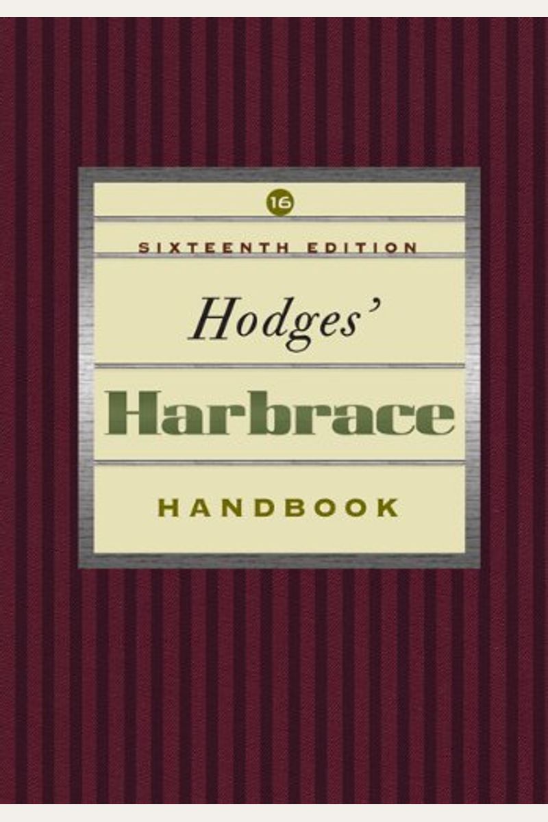 The Hodges Harbrace Handbook