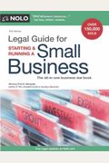 Legal Guide for Starting & Running a Small Business, 12th Edition