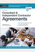 Consultant And Independent Contractor Agreements [With Cdrom]