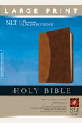 Premium Slimline Large Print Bible-Nlt