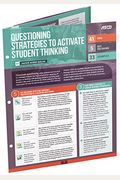 Questioning Strategies To Activate Student Thinking: Quick Reference Guide