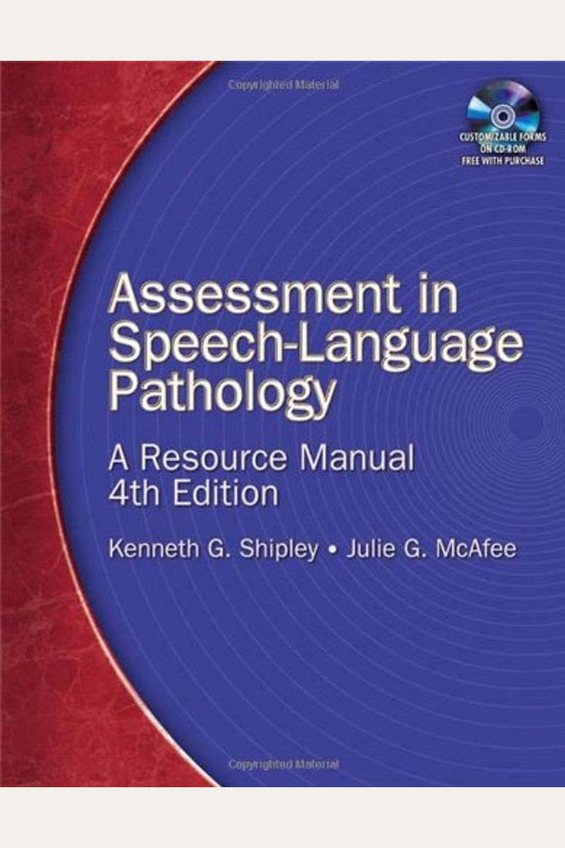 Assessment in Speech-Language Pathology: A Resource Manual [With CDROM]