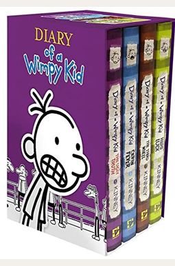 Diary Of A Wimpy Kid Box Of Books 5-8 Diary Of A Wimpy Kid Box Of Books 5-8