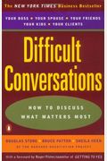 Difficult Conversations: How To Discuss What Matters Most