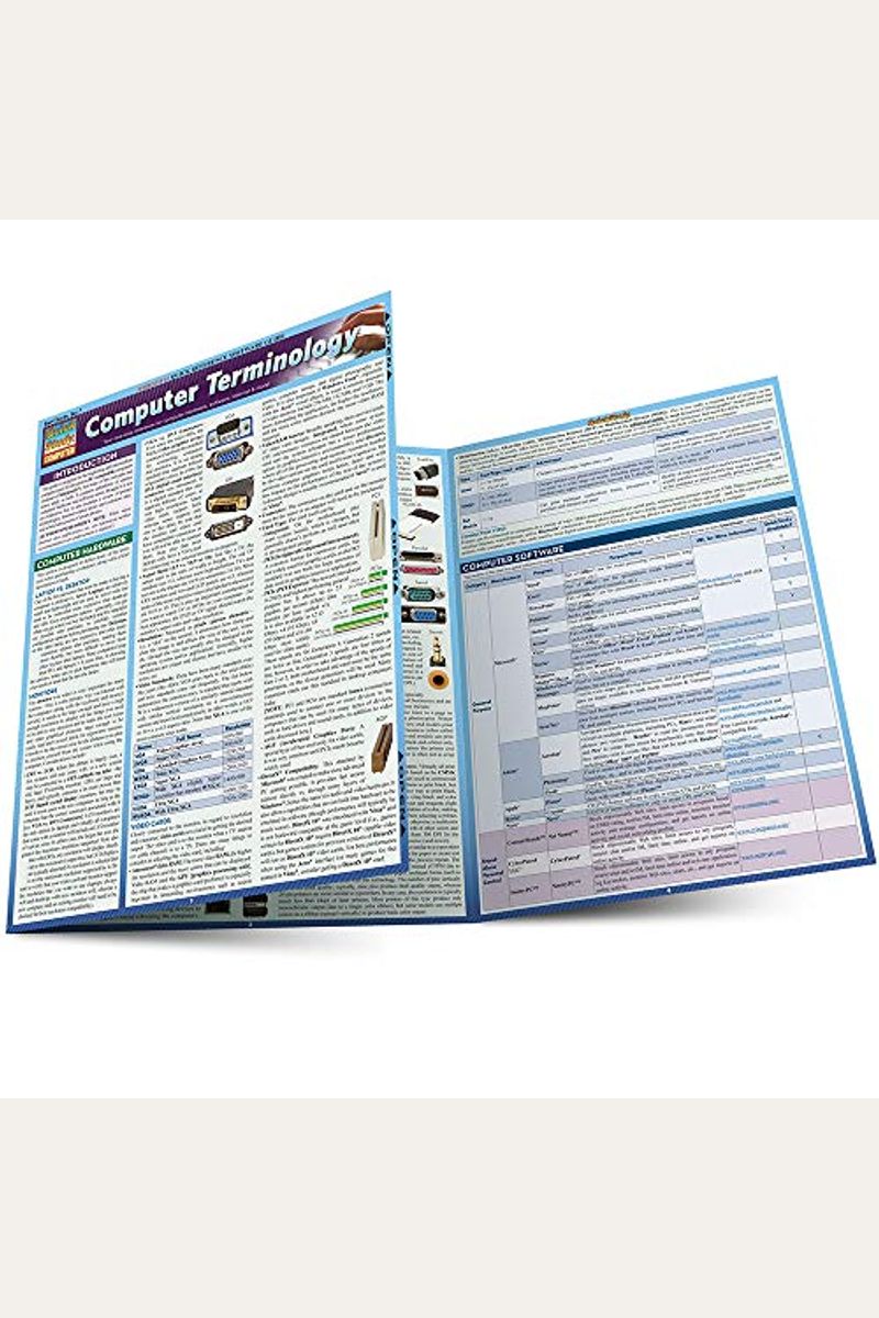 Computer Terminology: Quickstudy Laminated Reference Guide