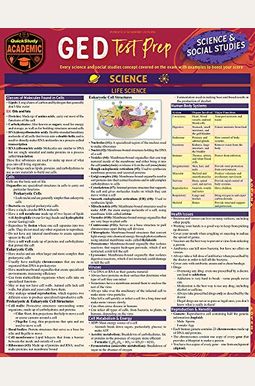 Ged Test Prep - Science & Social Studies: A Quickstudy Laminated Reference Guide Ged Test Prep - Science & Social Studies: A Quickstudy Laminated Reference Guide