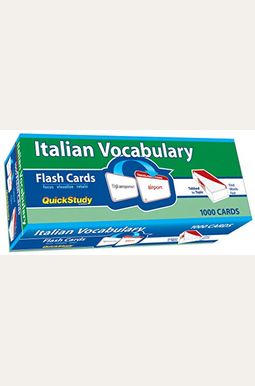 Italian Vocabulary Flash Cards (1000 Cards): A Quickstudy Reference Tool Italian Vocabulary Flash Cards (1000 Cards): A Quickstudy Reference Tool